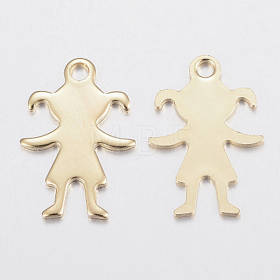 304 Stainless Steel Charms STAS-G179-85G-1