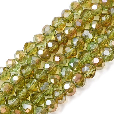 Electroplate Glass Beads Strands LS-EGLA-A034-T4mm-J02-1