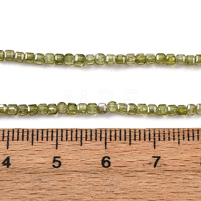Cubic Zirconia Bead Strands ZIRC-P109-01A-07-1