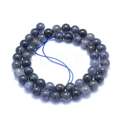 Natural Iolite/Cordierite/Dichroite Beads Strands G-L552H-11B-1