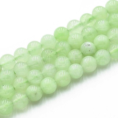 Natural Quartz Beads Strands G-N355-6mm-36-1