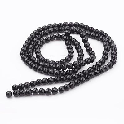 Glass Pearl Beads Strands HY-6D-B20-1