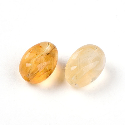 Transparent Acrylic Beads TACR-T028-38F-1
