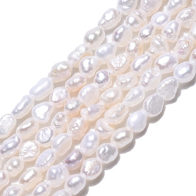 Natural Cultured Freshwater Pearl Beads Strands PEAR-N014-03E-1