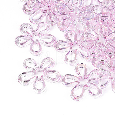 Plated UV Acrylic Beads LS-TACR-S161-04B-1