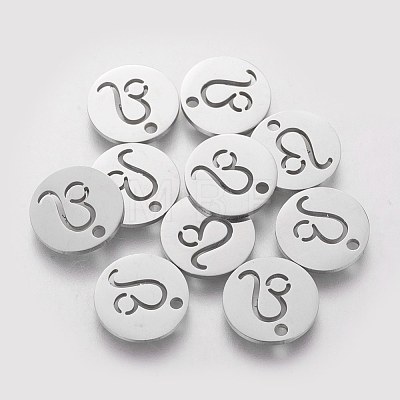 Non-Tarnish 304 Stainless Steel Charms STAS-Q201-T095-5-1