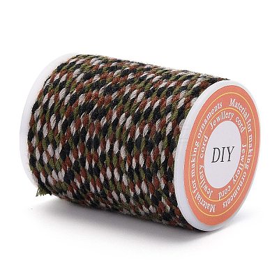 4-Ply Polycotton Cord with Metallic Thread X1-OCOR-Z003-D25-1