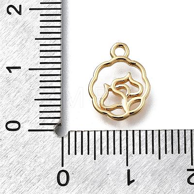 Brass Pendants KK-D312-02G-1