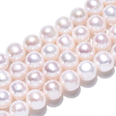 Natural Cultured Freshwater Pearl Beads Strands PEAR-N016-09B-1