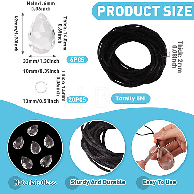 DIY Necklace Makings Kits GLAA-TA0004-39A-1