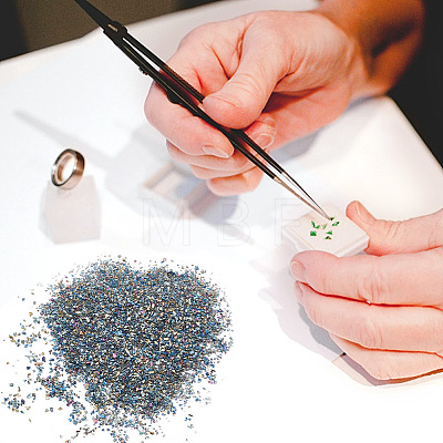 120G 2 Style Electroplate Glass Beads EGLA-DR0001-01-1