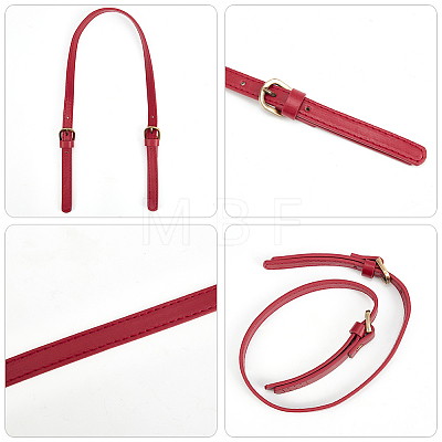 WADORN 2Pcs Imitation Leather Adjustable Crossbody Purse Straps FIND-WR0009-52A-1