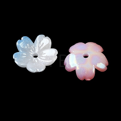Acrylic Bead Caps OACR-G057-01C-1