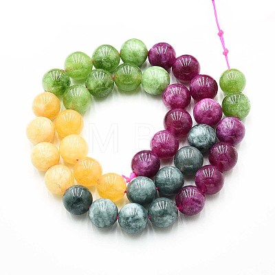Natural Quartz Beads Strands G-N355-10mm-34-1