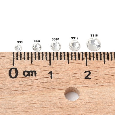 Preciosa® MAXIMA Crystal No Hotfix Flatback Stones Y-PRC-NSS12-30340-200-1