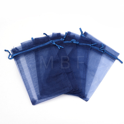 Organza Gift Bags with Drawstring OP-R016-9x12cm-21-1