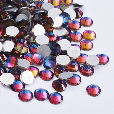 Glass Flat Back Rhinestone RGLA-C002-SS6-568-1