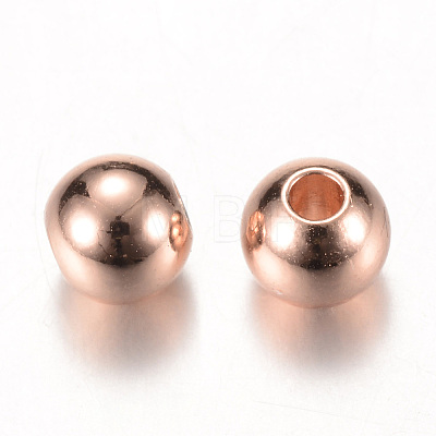 Brass Spacer Beads X-KK-S753-3mm-RG-1