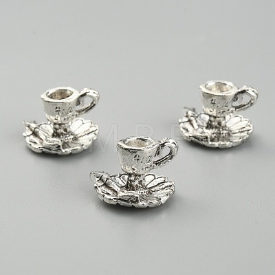 Tibetan Style Cups Theme Alloy Charms FIND-CJC0016-09-03-1