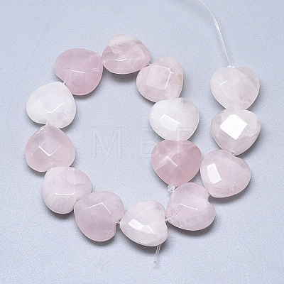 Natural Rose Quartz Beads Strands X-G-S357-E02-07-1