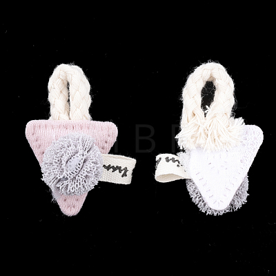 Handmade Cotton Cloth Costume Accessories FIND-T021-17A-1