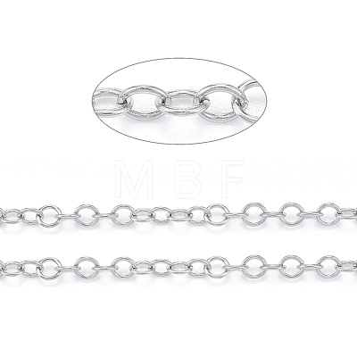 304 Stainless Steel Rolo Chains CHS-F011-08B-P-1