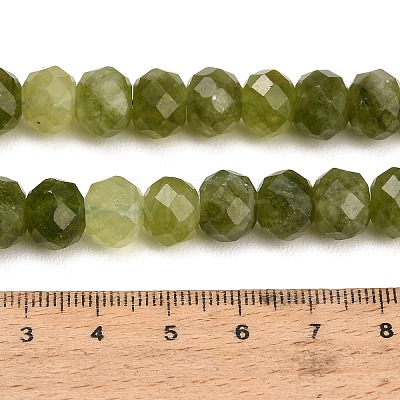 Faceted Dyed Natural White Jade Beads Strands GG-CBAE966-01B-I-1