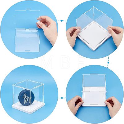 SUPERFINDINGS Transparent Acrylic & Plastic Display Box CON-FH0001-43-1