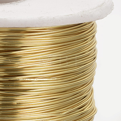 Round Copper Wire for Jewelry Making CWIR-Q005-0.4mm-01-1