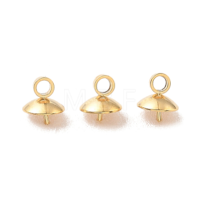 304 Stainless Steel Cup Pear Peg Bails Pin Pendants X-STAS-G248-03-1