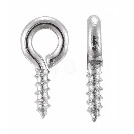 Iron Screw Eye Pin Peg Bails E561Y-1