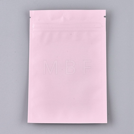 Solid Color Plastic Zip Top Bags OPP-P002-B03-1