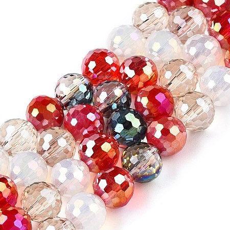 Electroplate Glass Bead Strands X-GLAA-Z006-01J-1
