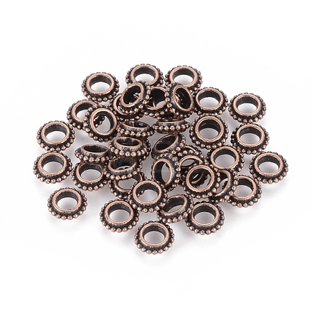 Tibetan Style Alloy Spacer Beads X-RLF11067Y-NF-1