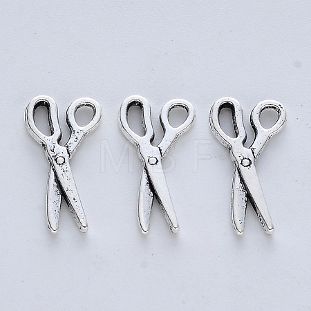 Tibetan Style Alloy Pendants X-TIBE-R316-007AS-RS-1