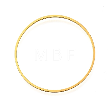 Brass Linking Rings KK-Z126-03G-01-1
