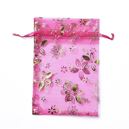 Organza Drawstring Jewelry Pouches OP-I001-A08-1