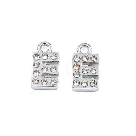 304 Stainless Steel Charms STAS-N095-137E-1