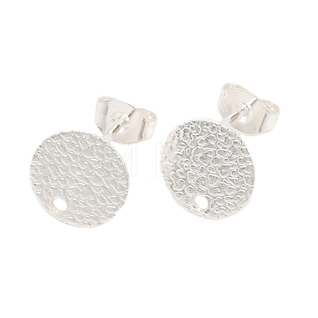 304 Stainless Steel Stud Earring Findings STAS-O119-15A-S-1