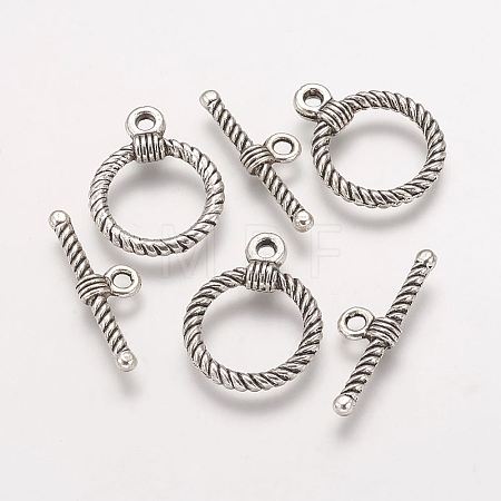 Alloy Toggle Clasps X1-PALLOY-F178-01AS-1