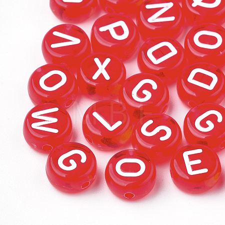 Transparent Acrylic Beads X-TACR-N002-04K-1