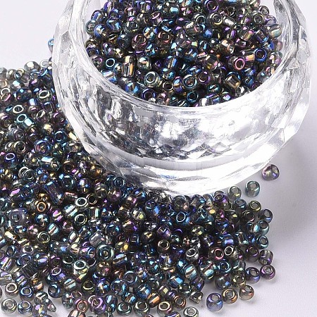Round Glass Seed Beads SEED-A007-2mm-172-1