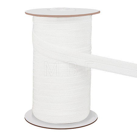 Flat Polyester Folding Elastic Cord OCOR-WH0120-55B-1