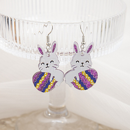 Easter Acrylic Dangle Earrings FS-WG521CC-01-1