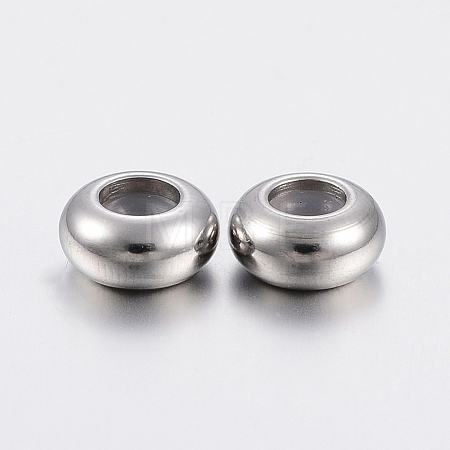 202 Stainless Steel Beads STAS-F148-7mm-07P-1