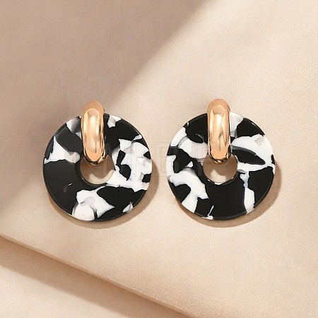 Acrylic Stud Earrings FS-WGF2FEF-02-1