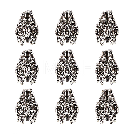 Brass Bead Caps KK-TA0007-23AS-1