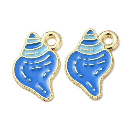 Ocean Alloy Enamel Pendants ENAM-B041-01A-1