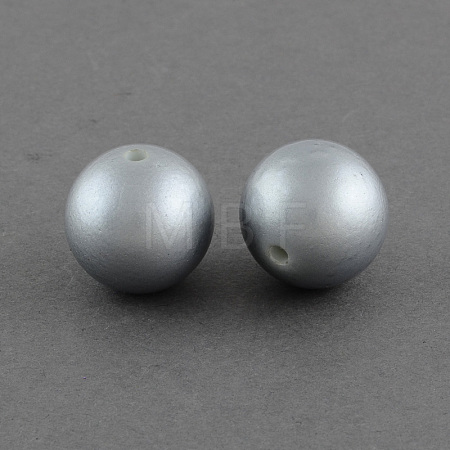 ABS Plastic Imitation Pearl Round Beads SACR-S074-20mm-A59-1