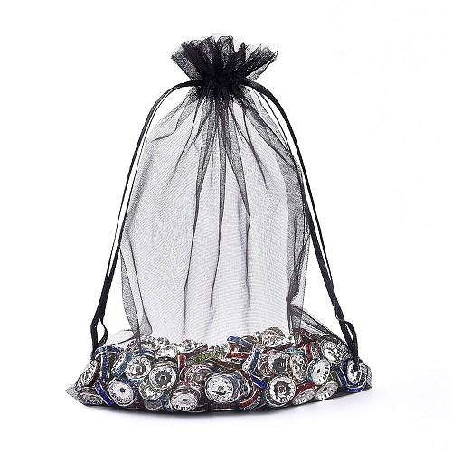 Organza Gift Bags with Drawstring OP-R016-15x20cm-18-1